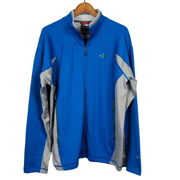 The North Face Full Zip Jacket Lightweight Nylon Knit Long Sleeve - L - Picture 1 of 5